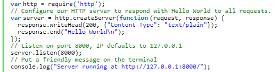 node.js application on the JVM platform